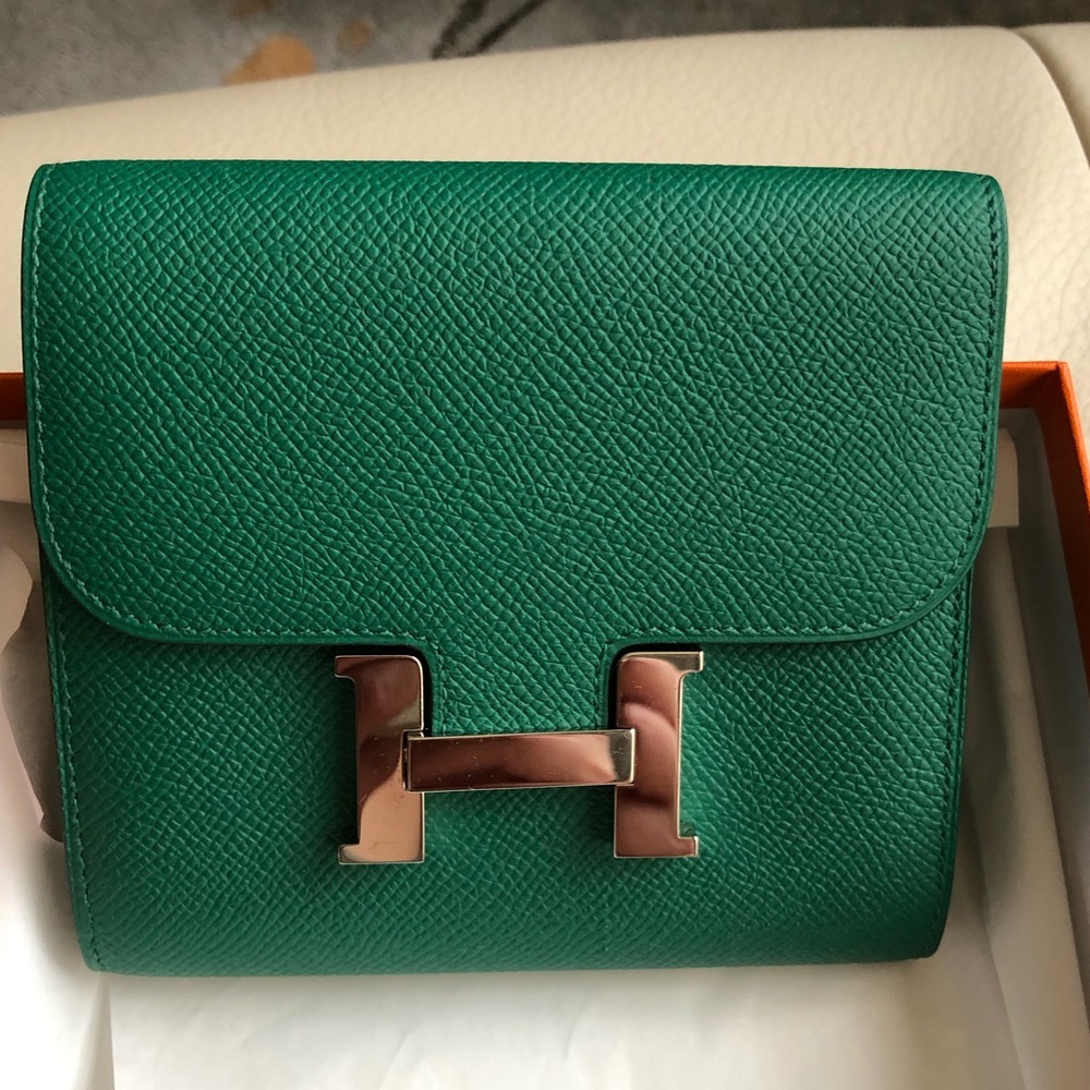 Constance compact Wallet; vert vertigo